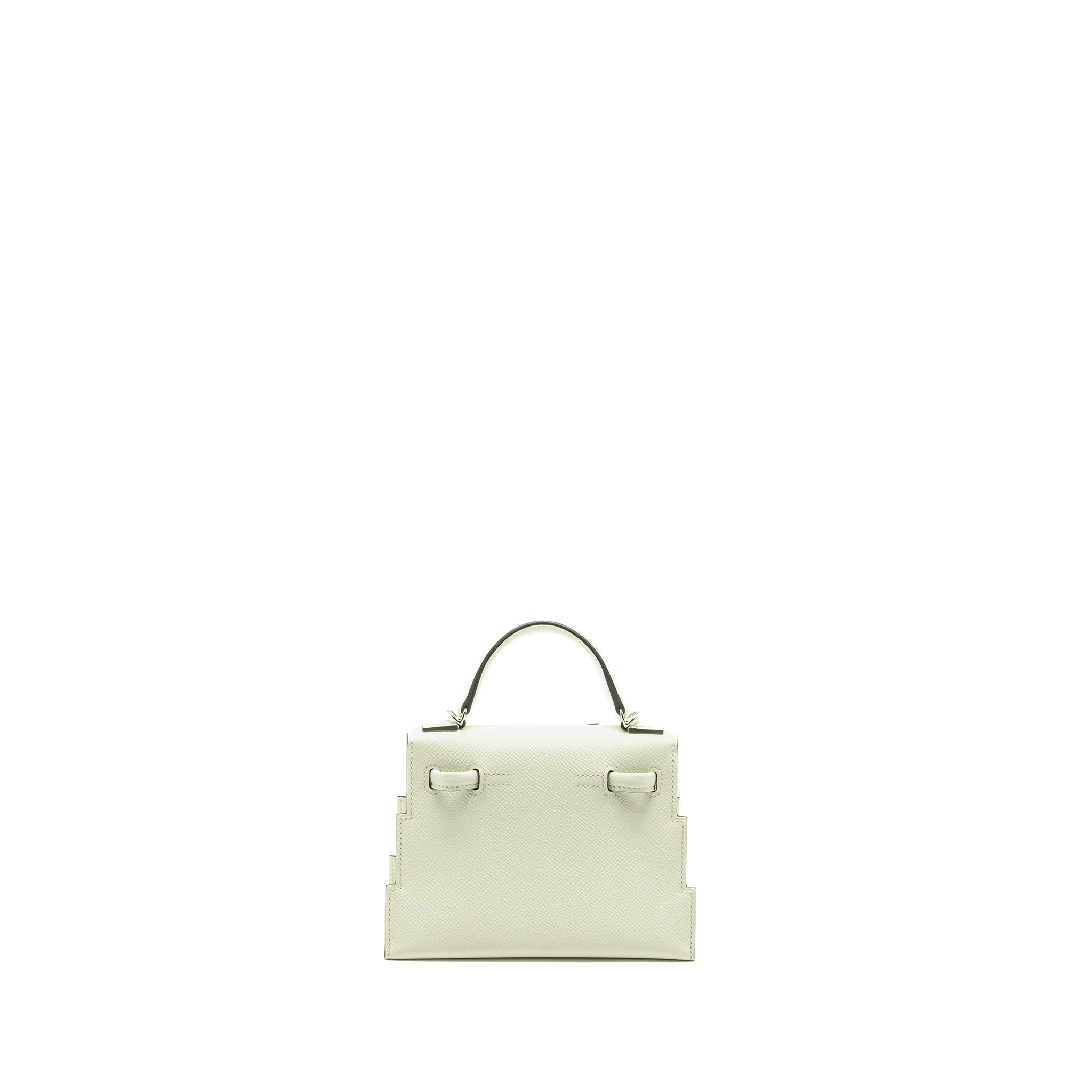 HERMES KELLY DOLE PICTO EPSOM VERT FIZZ / NATA / ROSE TEXAS SHW