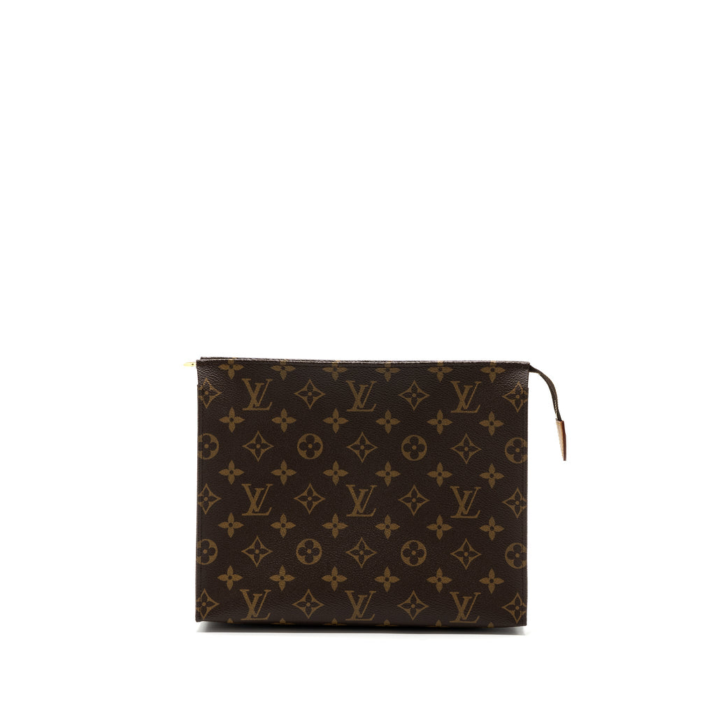 LOUIS VUITTON TOILETRY   POCHETTE 26 MONOGRAM CANVAS GHW