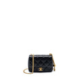 CHANEL 23P COCO LOVE FLAP BAG CAVIAR BLACK GHW (MICROCHIP)