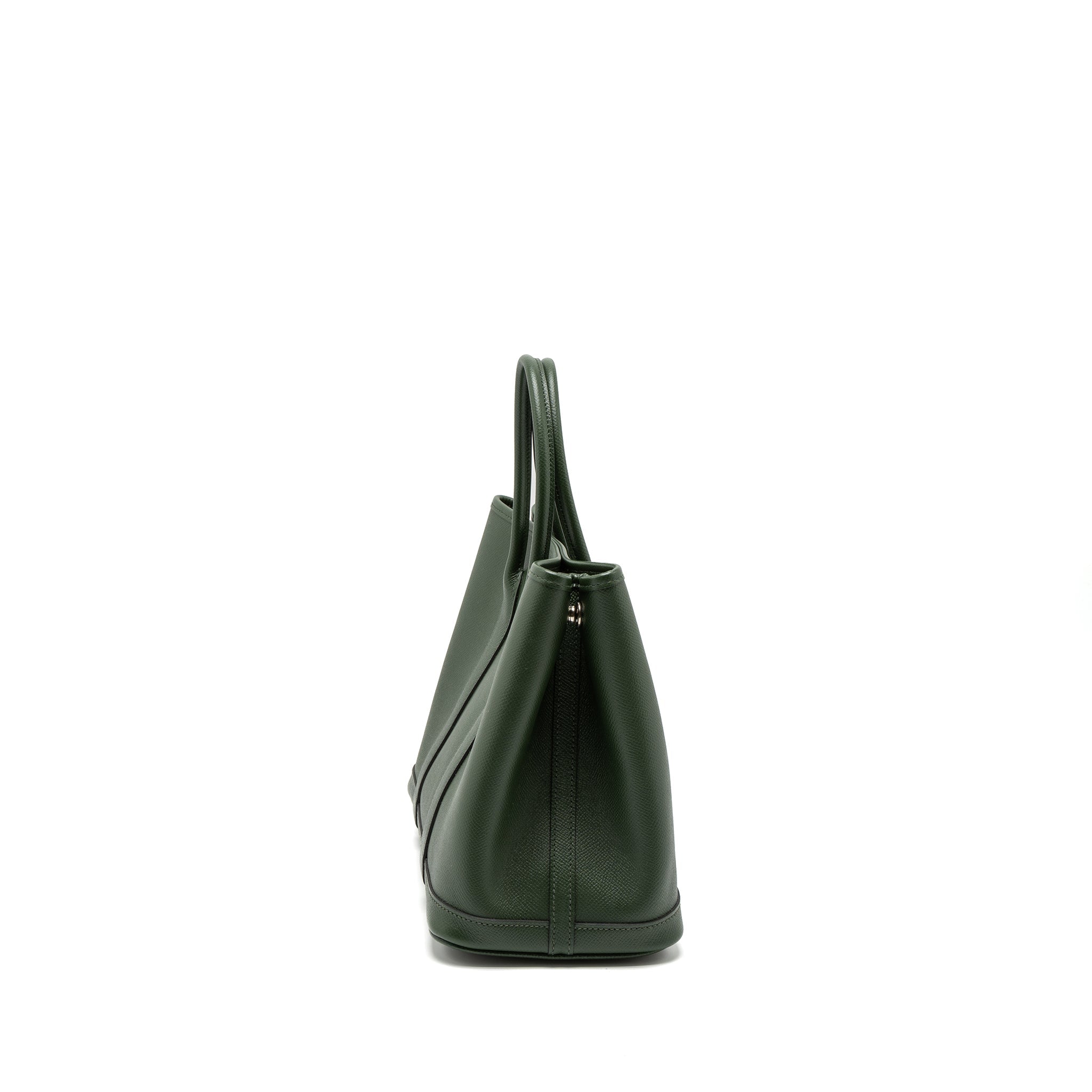 HERMES GARDEN PARTY 30 EPSOM VERT ANGLAIS SHW