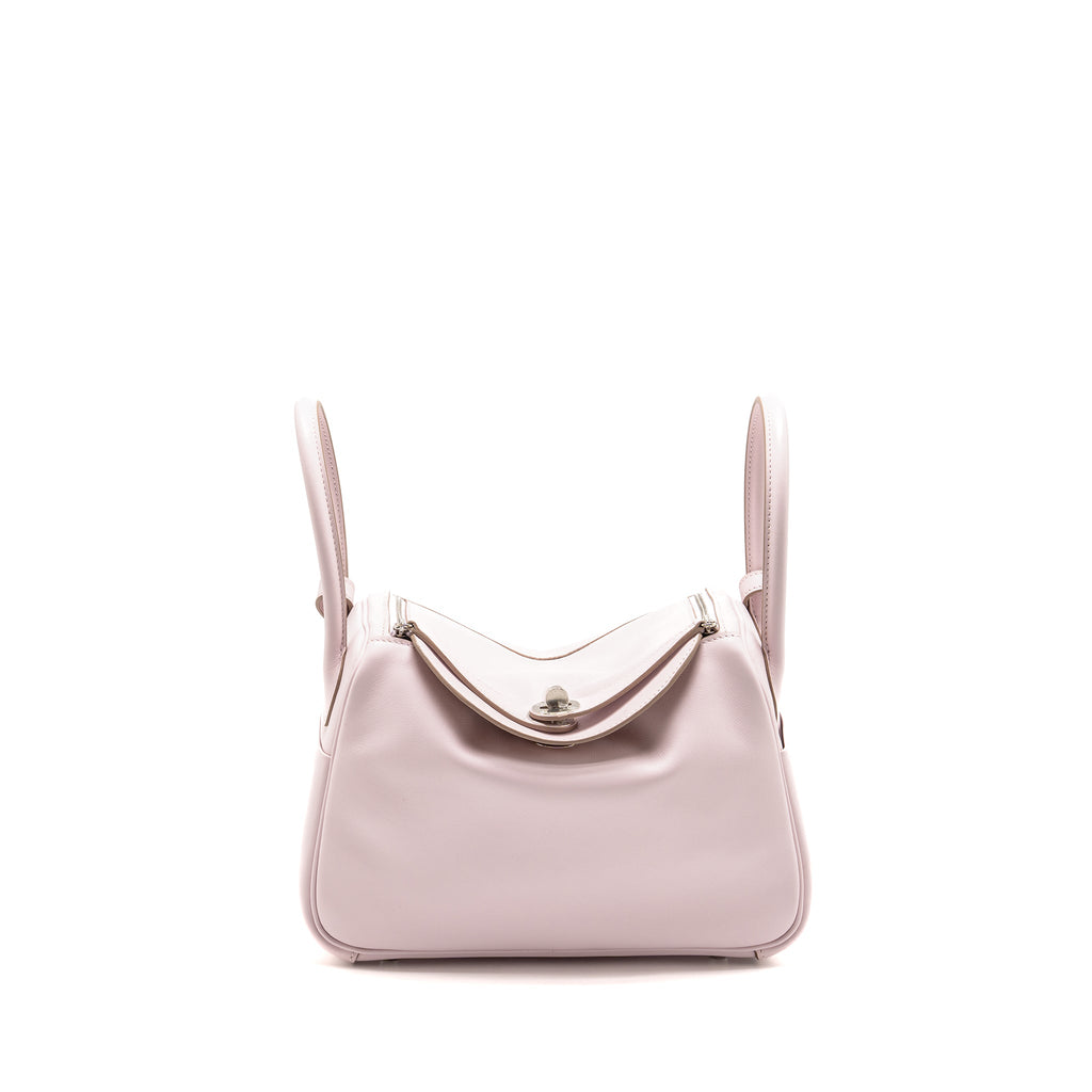 HERMES LINDY 26 SWIFT MAUVE PALE / GOLD SHW