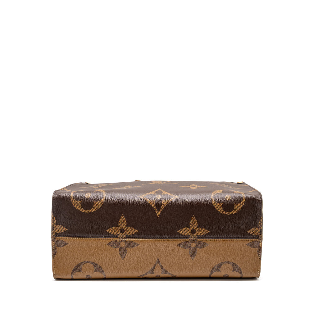 LOUIS VUITTON ONTHEGO GM MONOGRAM CANVAS GHW