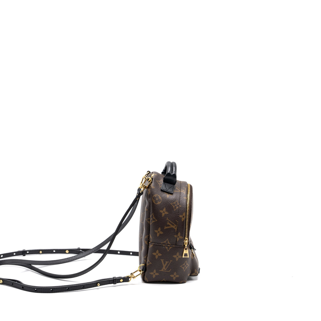 LOUIS VUITTON MINI PALM SPRING  BACKPACK MONOGRAM CANVAS GHW