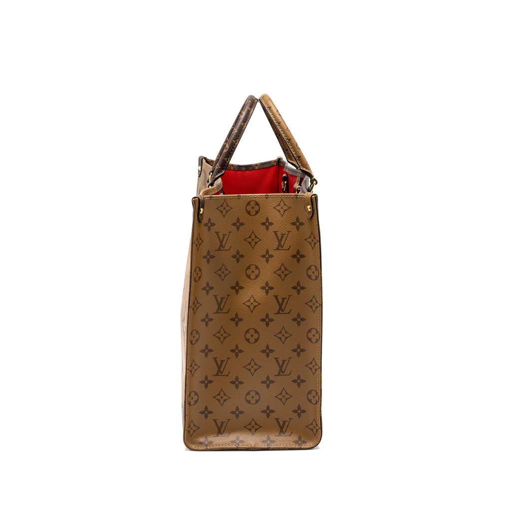 LOUIS VUITTON ONTHEGO GM MONOGRAM CANVAS GHW