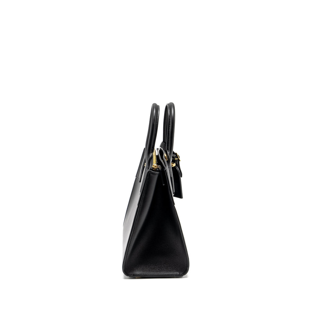 LOUIS VUITTON CITY STEAMER PM GRAINED CALFSKIN BLACK GHW