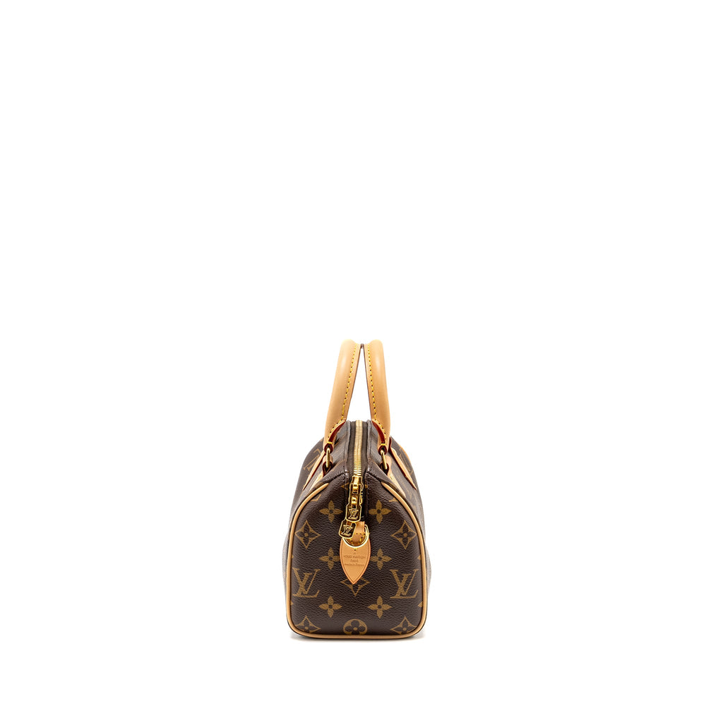 LOUIS VUITTON SPEEDY BANDOULIERE 20 MONOGRAM CANVAS GHW