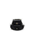CHANEL 23K TRIPLE POCKET BACKPACK CAVIAR BLACK LGHW (MICROCHIP)