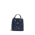 CHANEL TOP HANDLE DRAWSTRING BUCKET BAG CAVIAR NAVY GHW
