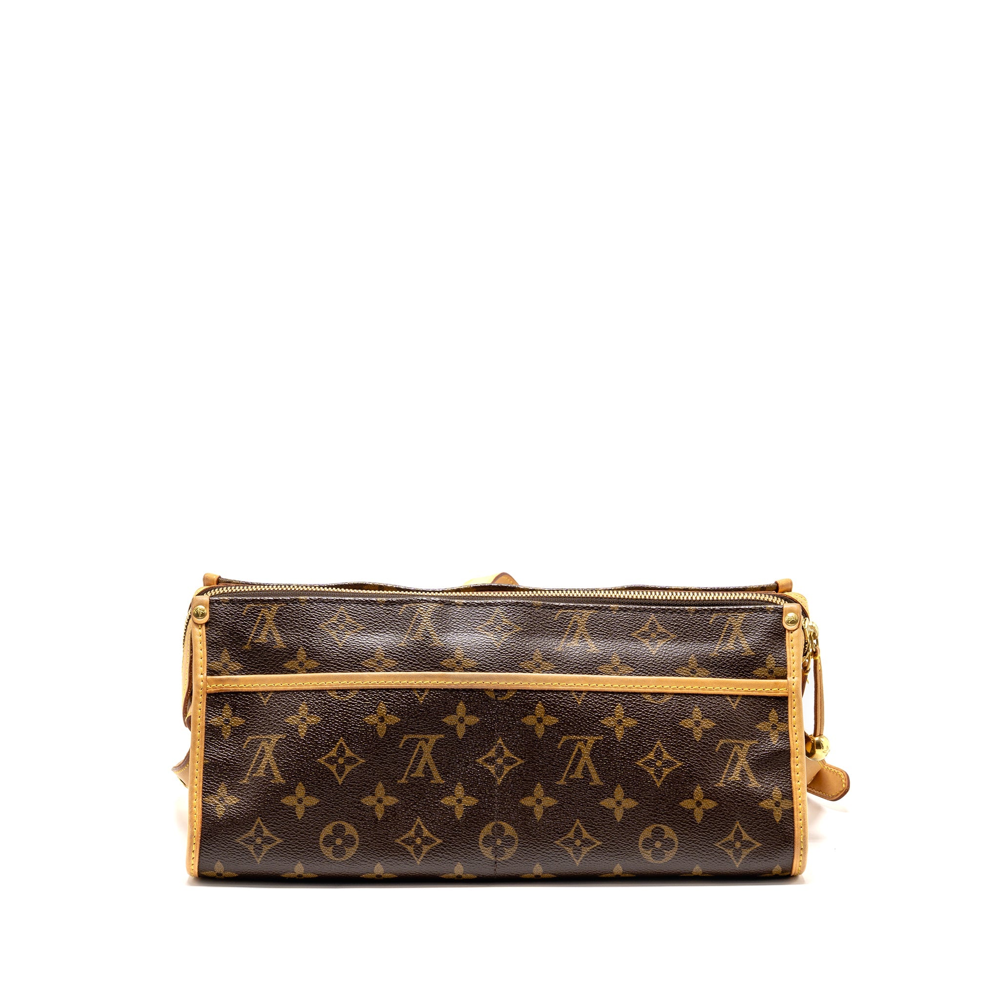LOUIS VUITTON POPINCOURT LONG SHOULDER BAG MONOGRAM CANVAS GHW