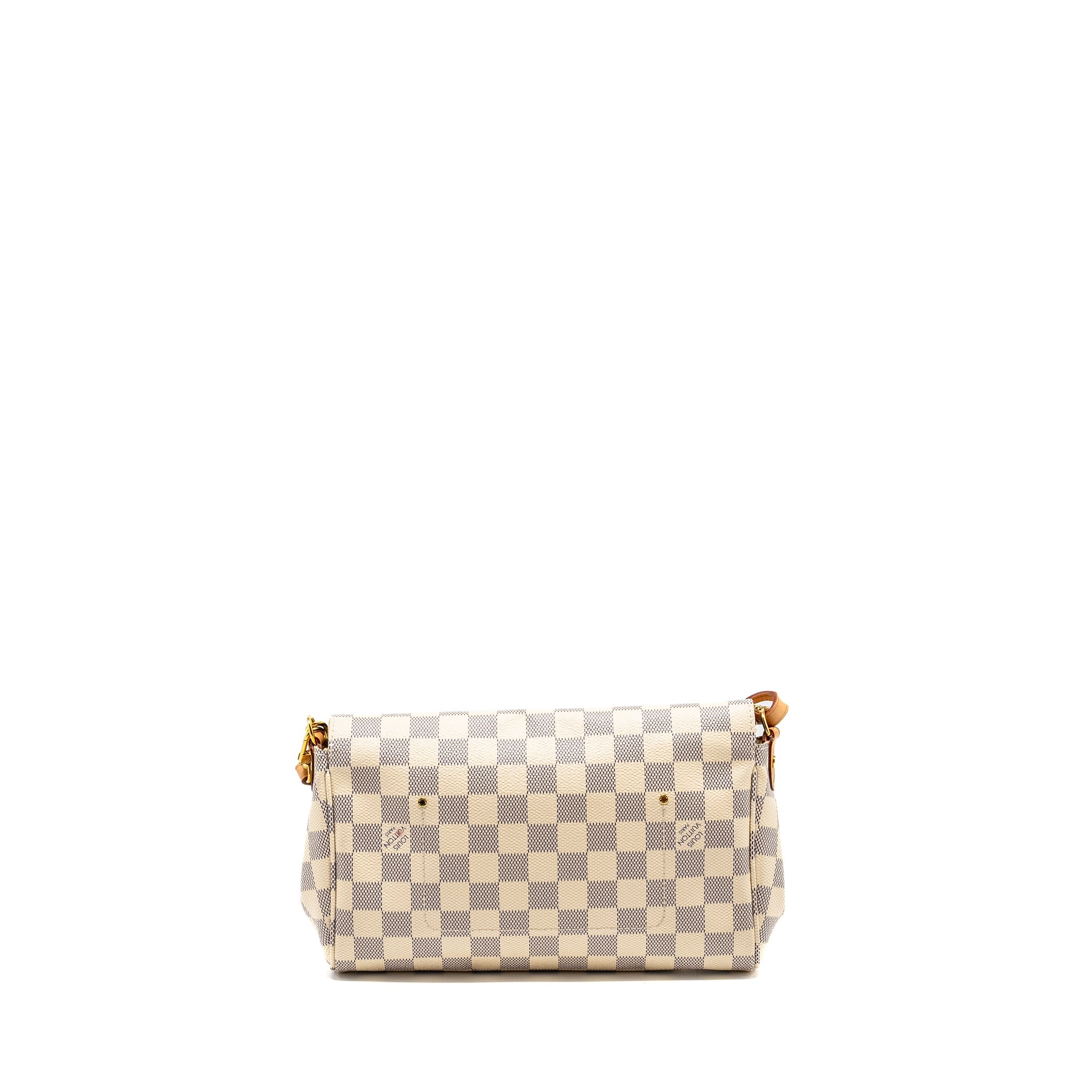LOUIS VUITTON FAVORITE MM DAMIER AZUR CANVAS GHW