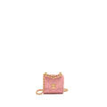 CHANEL MINI FLAP BAG WITH CHAIN HANDLE CAVIAR PINK GHW (MICROCHIP)