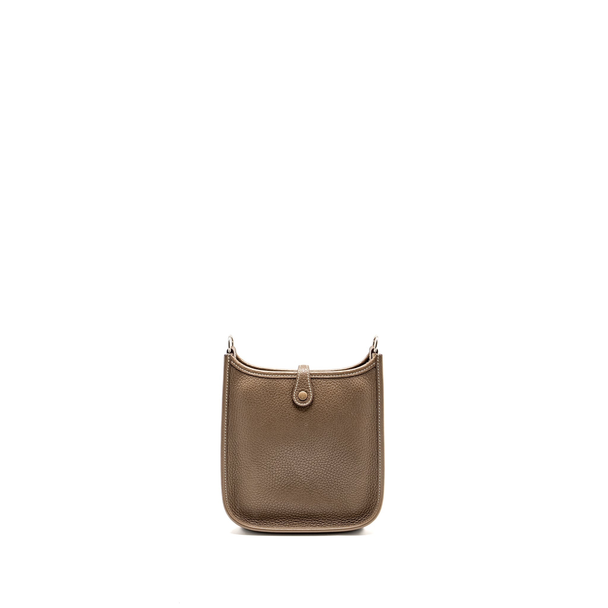HERMES MINI EVELYNE CLEMENCE ETOUPE / BLUE NUIT SHW