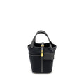 HERMES CARGO PICOTIN 18 LOCK BAG SWIFT / TOILE CANVAS BLACK GHW