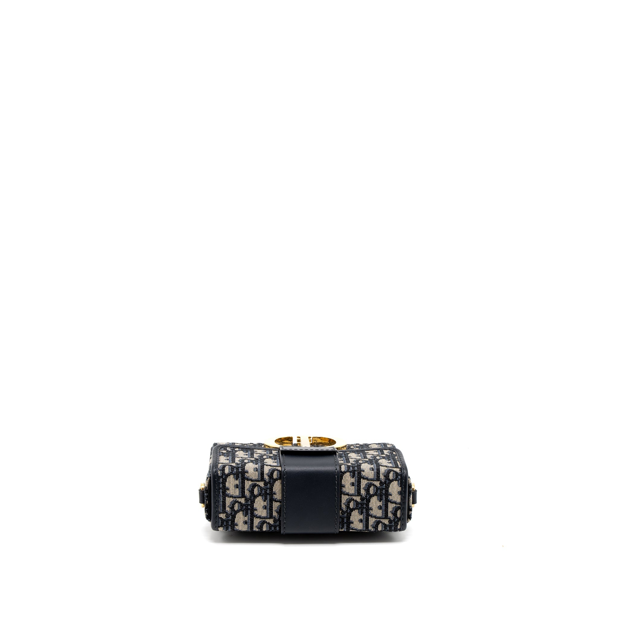 DIOR 30 MONTAIGNE BOX BAG BLUE DIOR OBLIQUE JACQUARD GHW