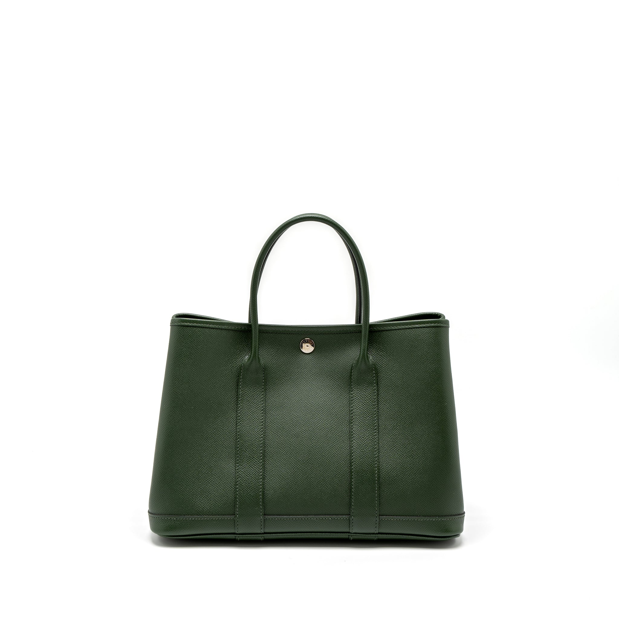 HERMES GARDEN PARTY 30 EPSOM VERT ANGLAIS SHW