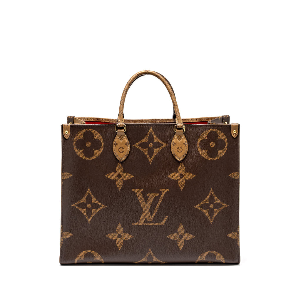 LOUIS VUITTON ONTHEGO GM MONOGRAM CANVAS GHW