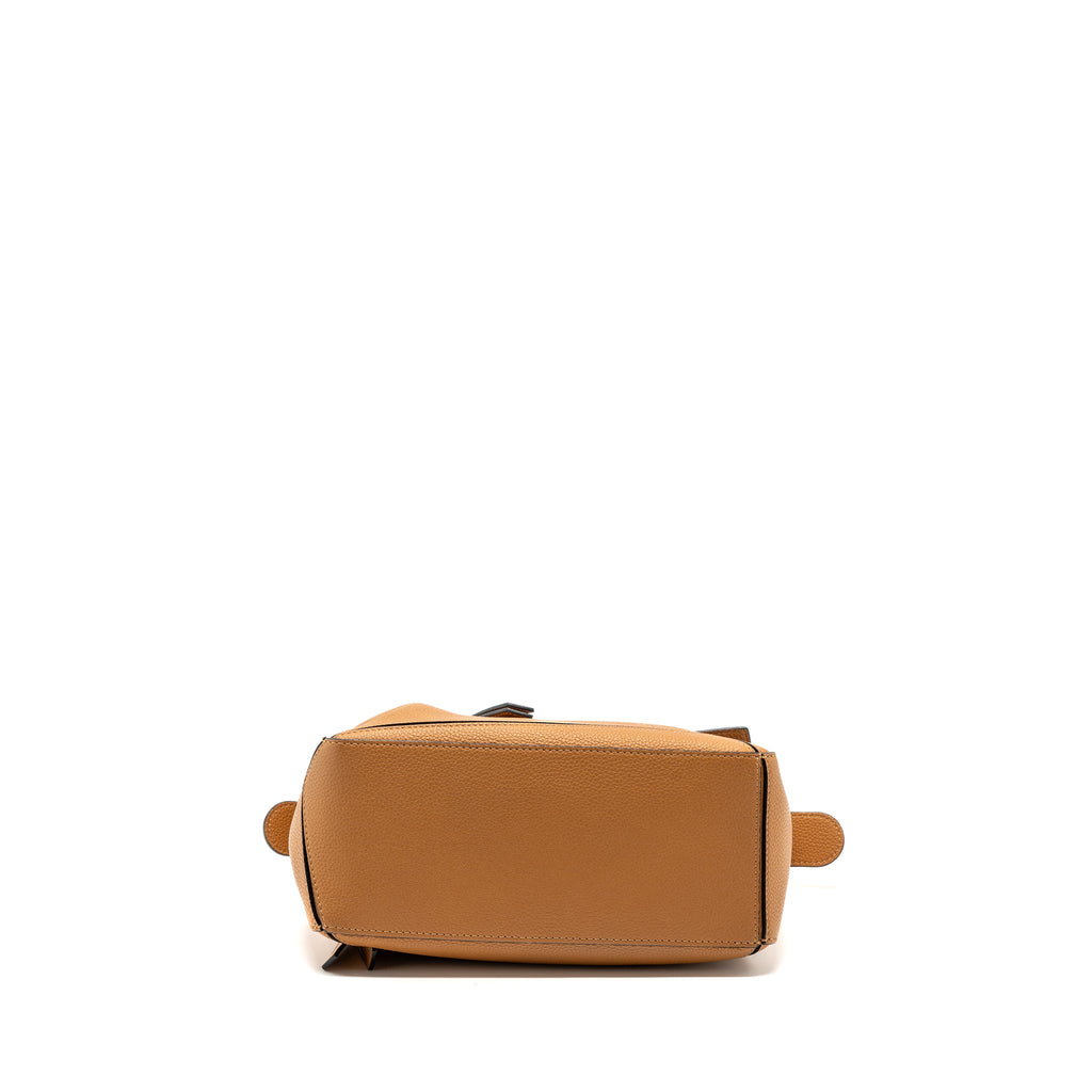 LOEWE SMALL PUZZLE BAG CALFSKIN TAN GHW