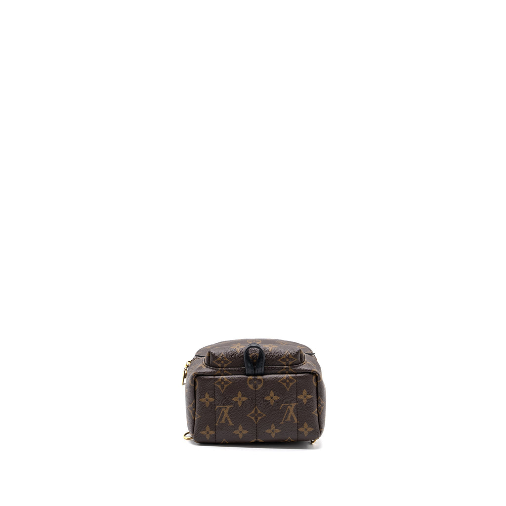 LOUIS VUITTON MINI PALM SPRING  BACKPACK MONOGRAM CANVAS GHW