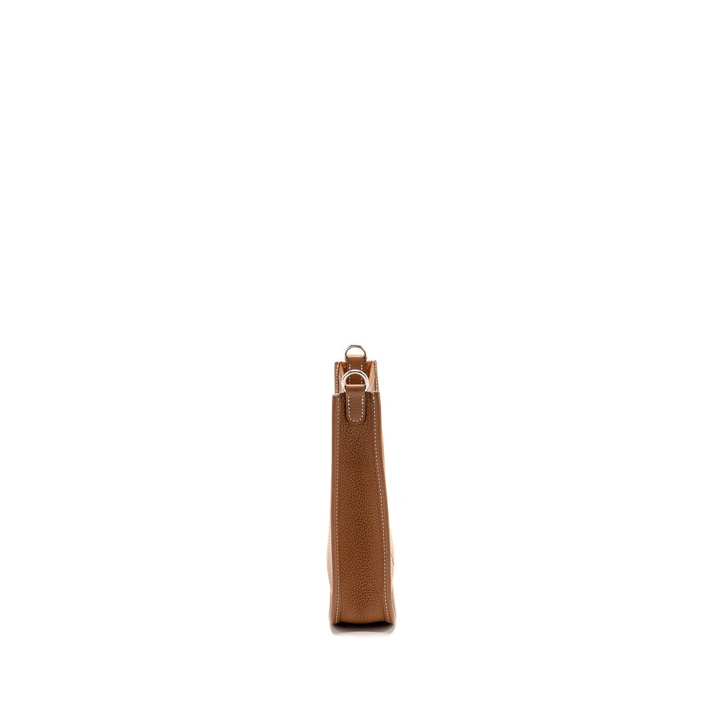 HERMES MINI EVELYNE TAURILLON MAURICE GOLD SHW