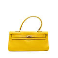 HERMES SHOULDER KELLY CLEMENCE 9D JAUNE AMBER GHW
