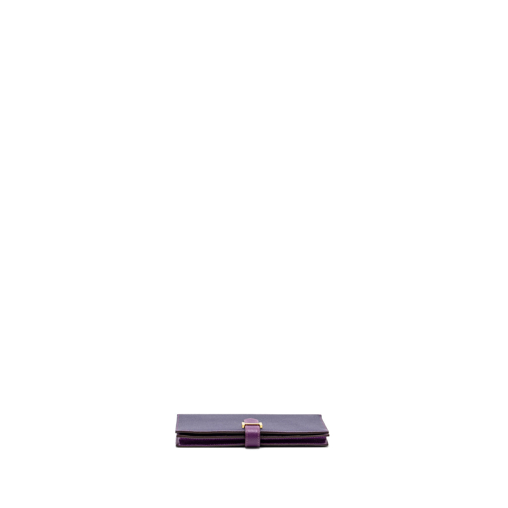 HERMES BEARN LONG WALLET SPECIAL ORDER EPSOM PURPLE GHW