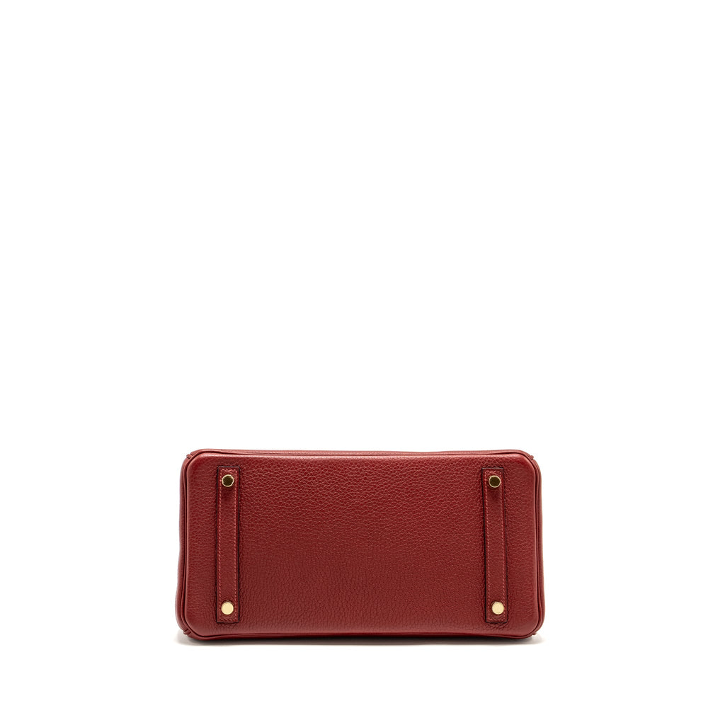 HERMES BIRKIN 30 TOGO ROUGE GRENAT GHW