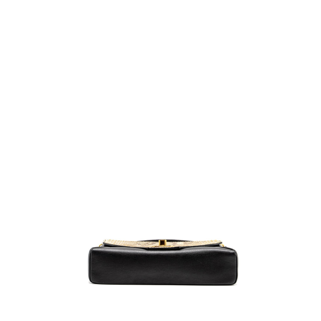 LOUIS VUITTON LOVE NOTE BAG PYTHON/CALFSKIN BLACK/MULTICOLOUR GHW
