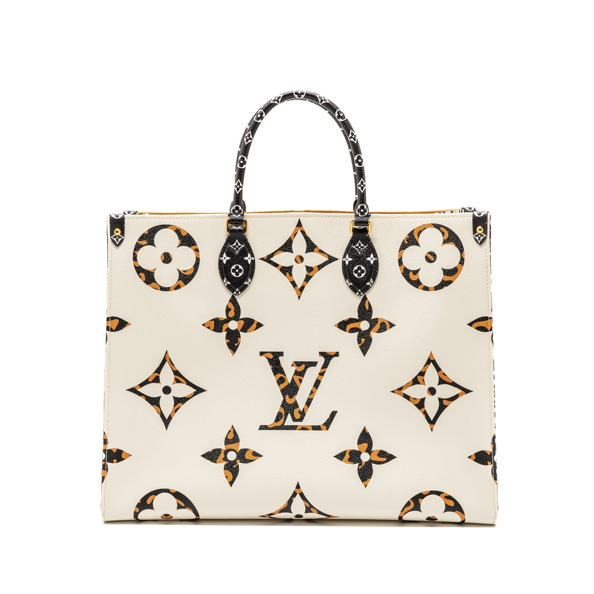 LOUIS VUITTON ONTHEGO GM LIMITED JUNGLE MONOGRAM MULTICOLOR GHW