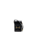 GUCCI HORSEBIT MINI CROSSBODY BAG LEATHER BLACK GHW