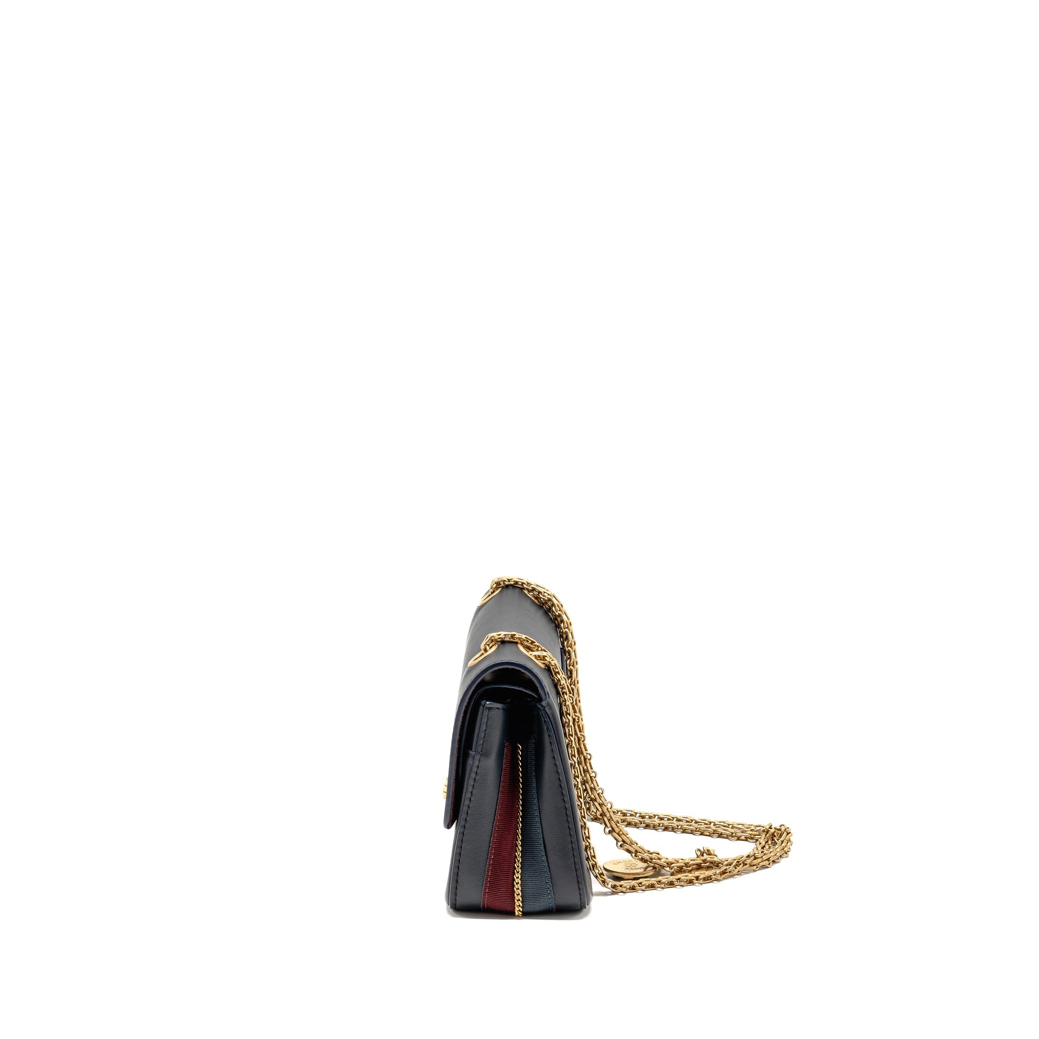 CHANEL DETAILED CHARMS LIMITED EDITION 2.55 REISSUE BAG CALFSKIN DARK NAVY GHW