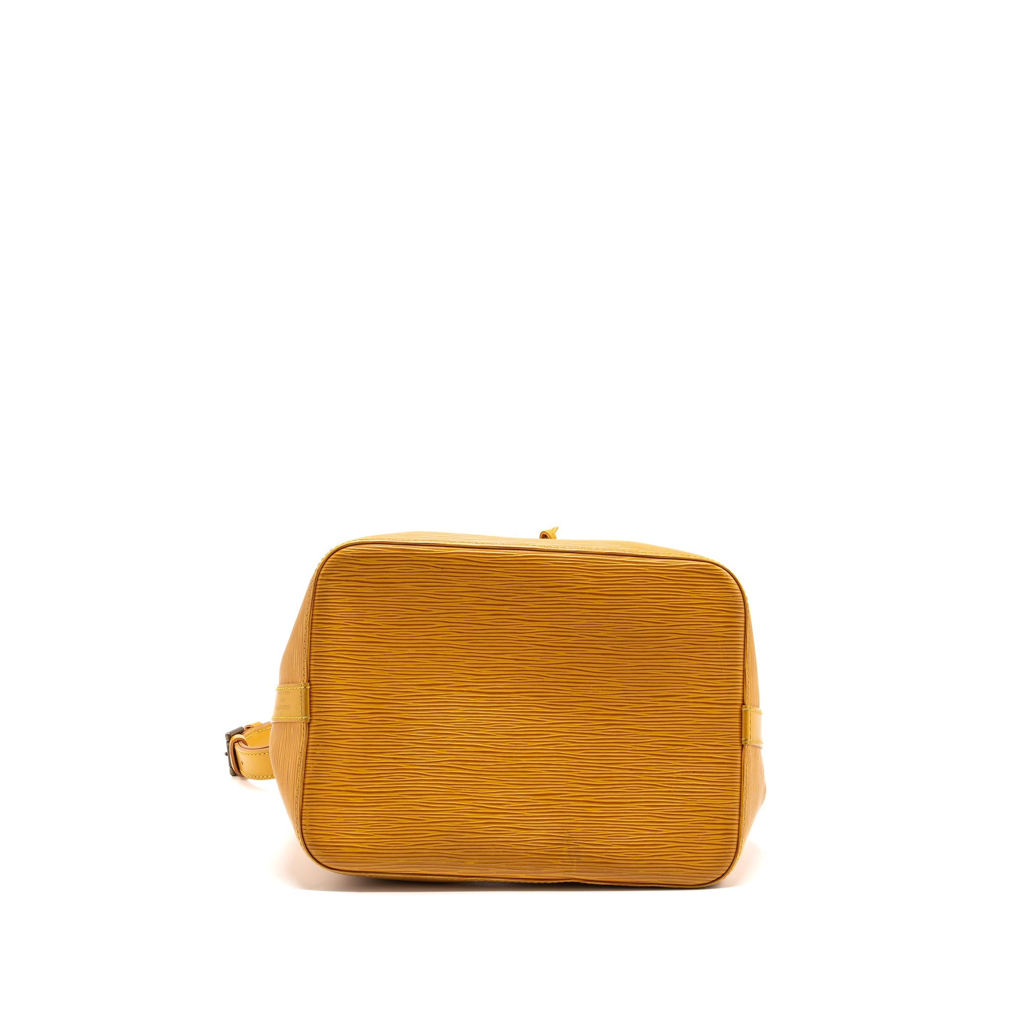 LOUIS VUITTON VINTAGE PETIT NOE EPI YELLOW GHW