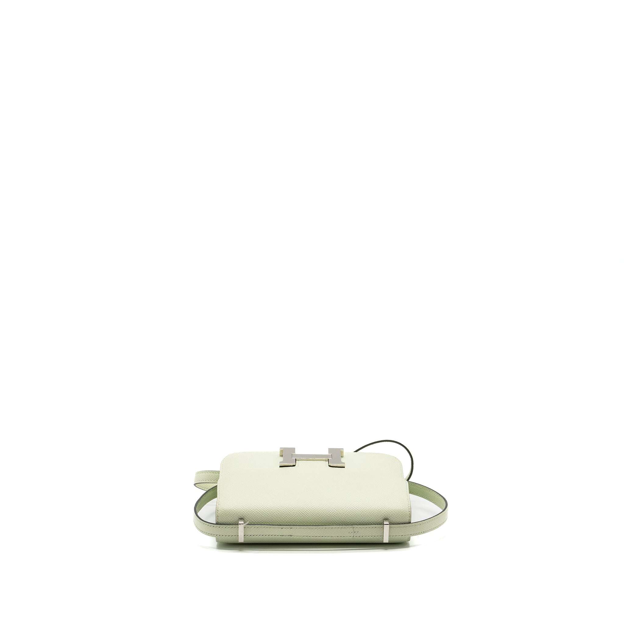 HERMES MINI CONSTANCE EPSOM VERT FIZZ SHW