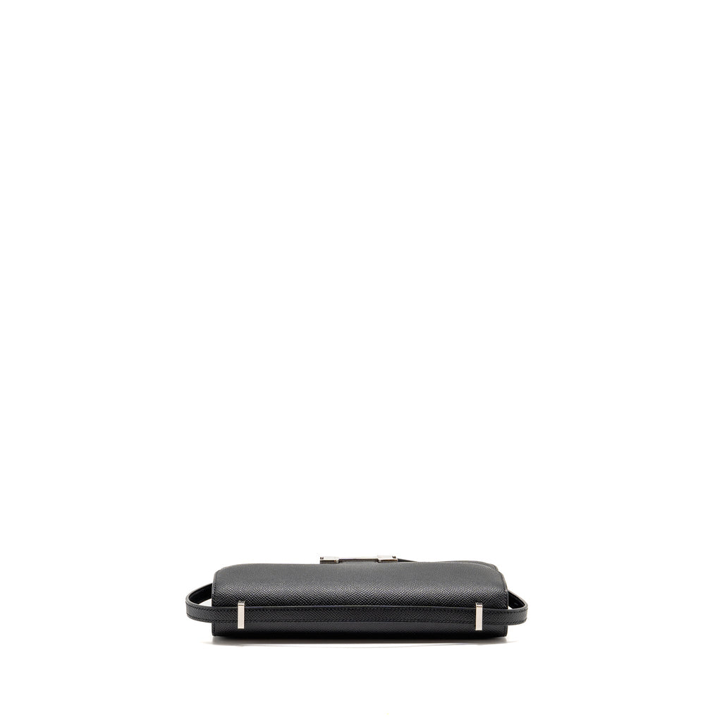 HERMES CONSTANCE ELAN EPSOM BLACK SHW