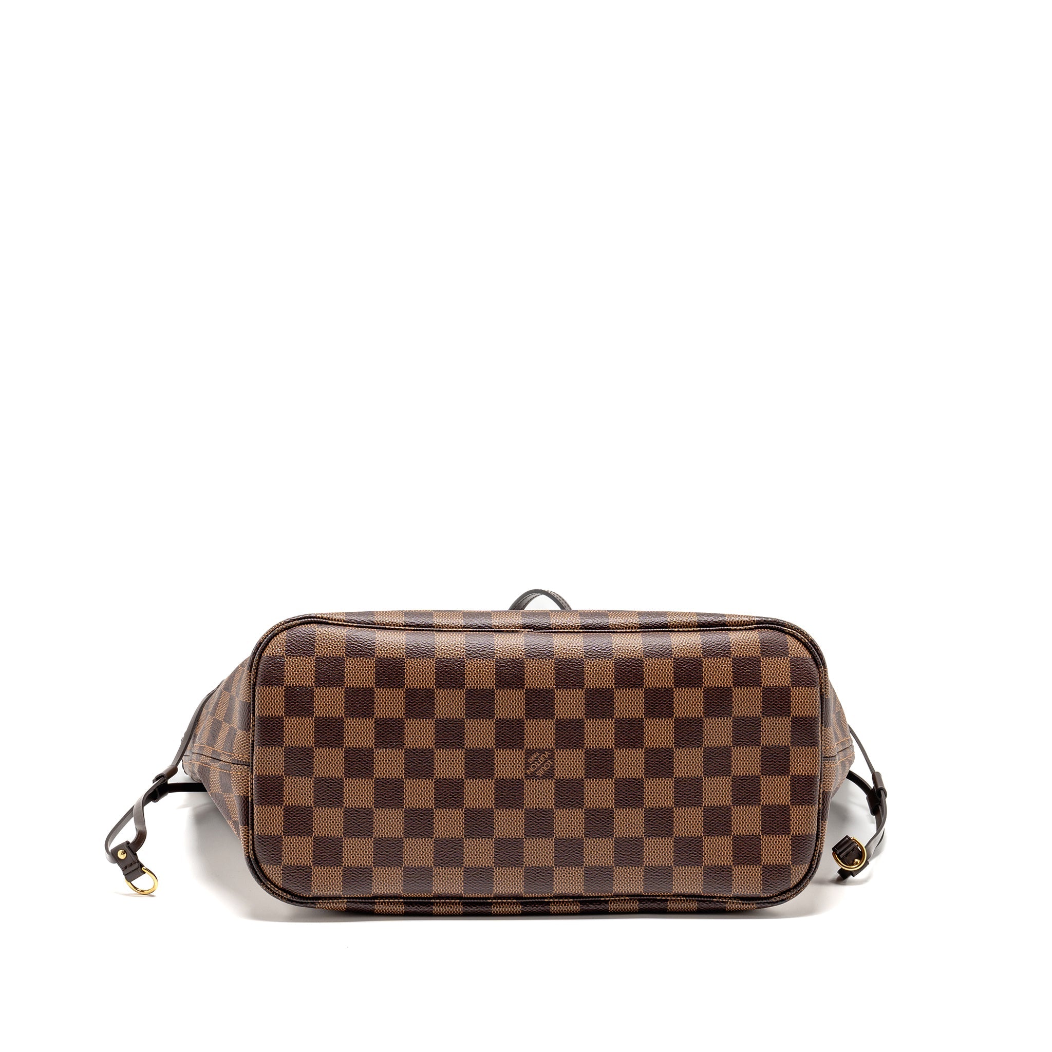 LOUIS VUITTON NEVERFULL MM DAMIER EBENE CANVAS GHW