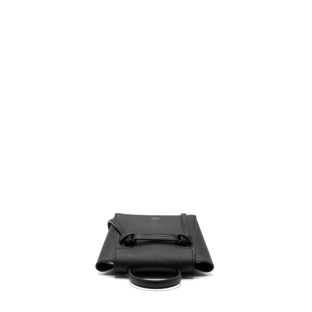 CELINE PICO BELT BAG CALFSKIN BLACK GHW