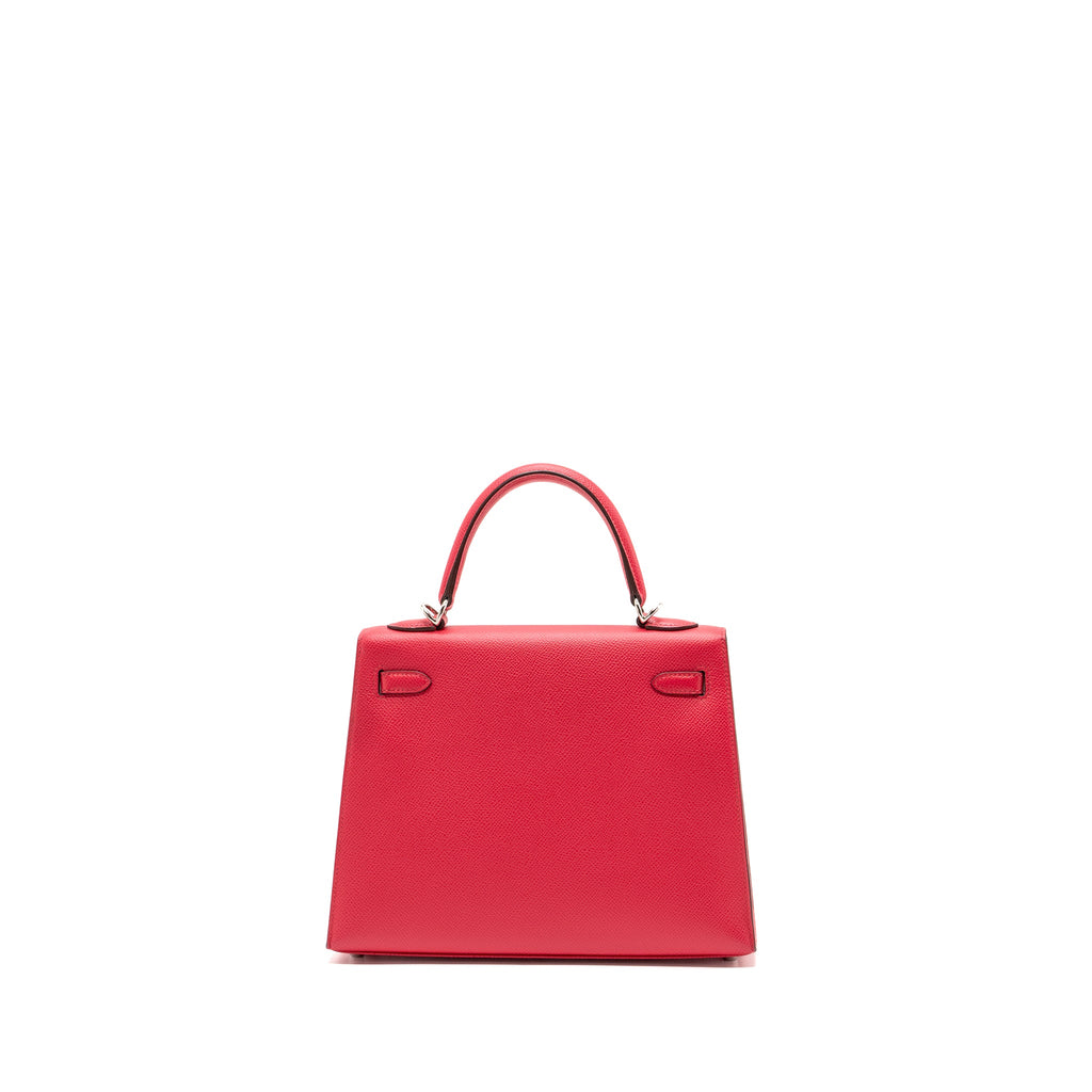HERMES KELLY 25 EPSOM ROSE EXTREME SHW