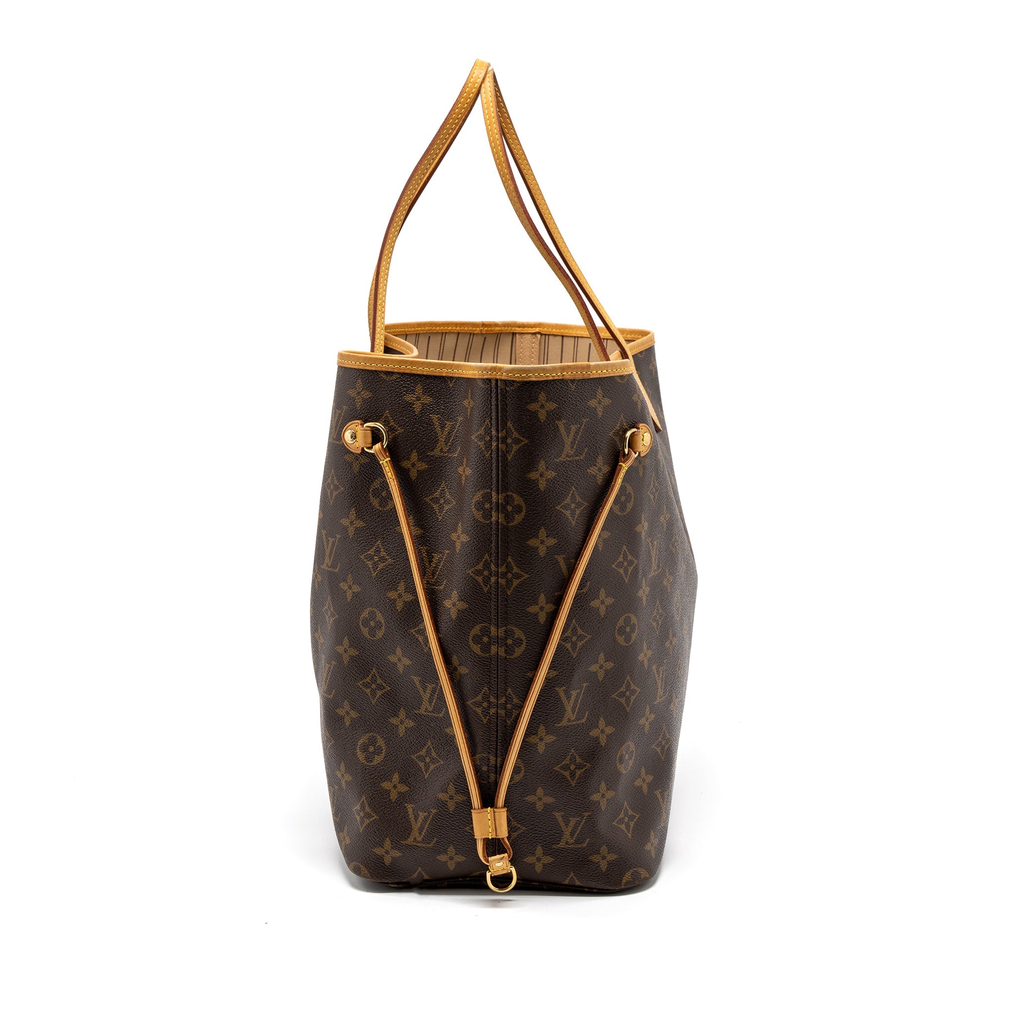 LOUIS VUITTON NEVERFULL GM MONOGRAM CANVAS GHW