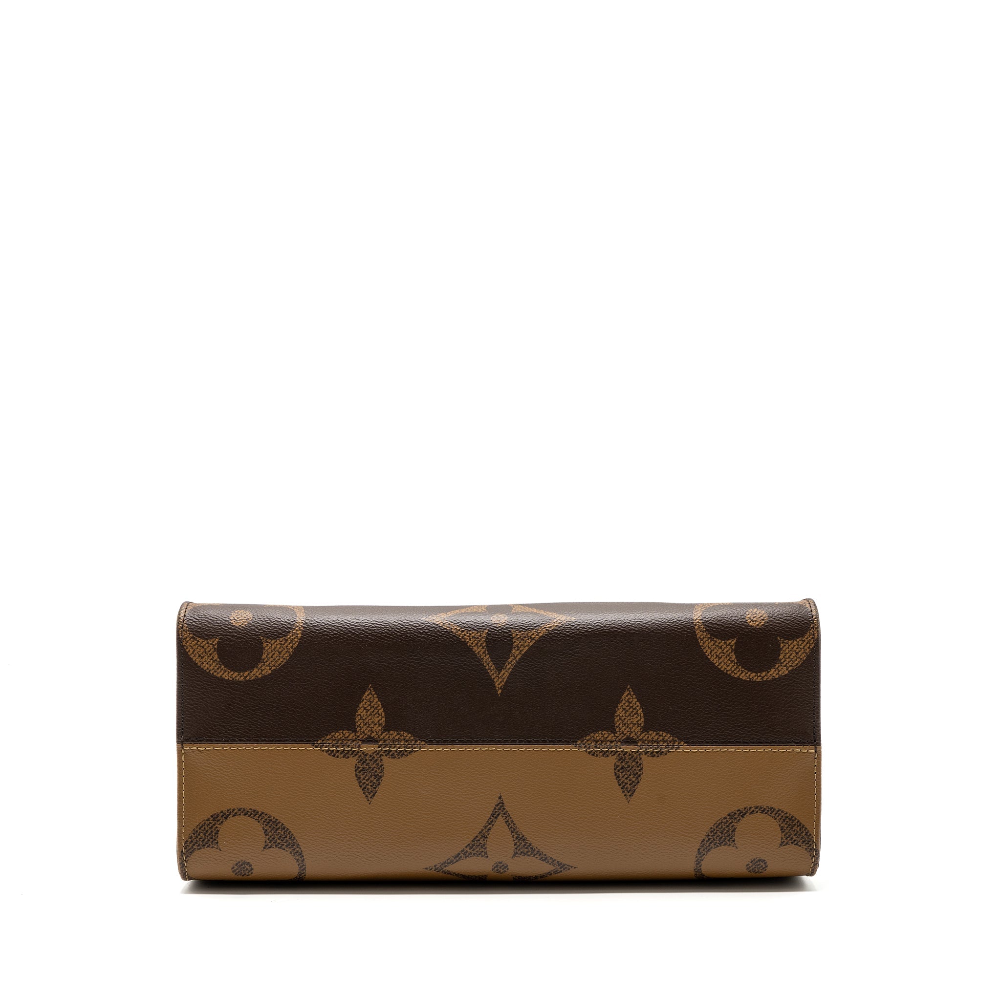 LOUIS VUITTON ONTHEGO MM MONOGRAM REVERSE CANVAS GHW