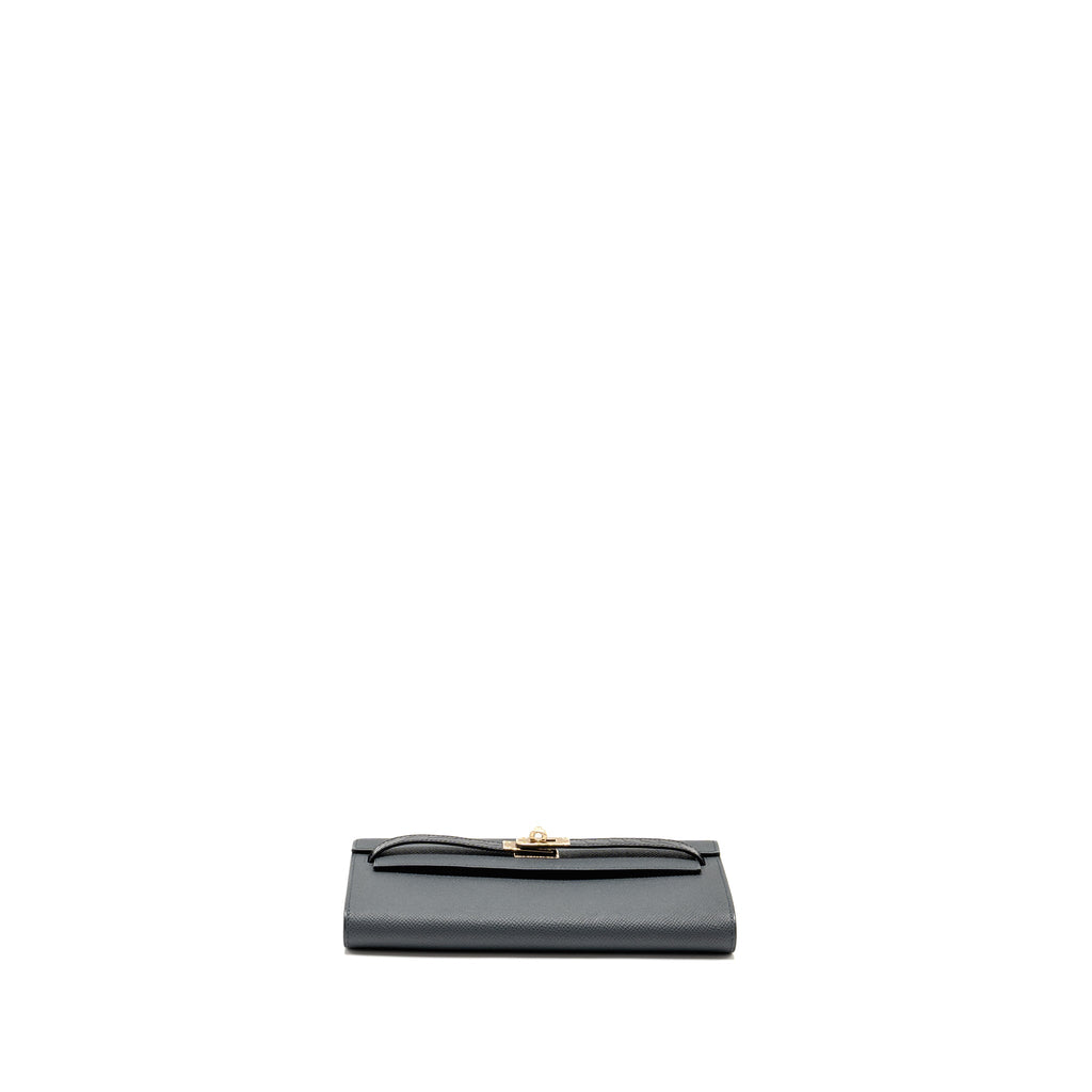HERMES KELLY TO GO ALLIGATOR TOUCH EPSOM GRIS MISTY LGHW