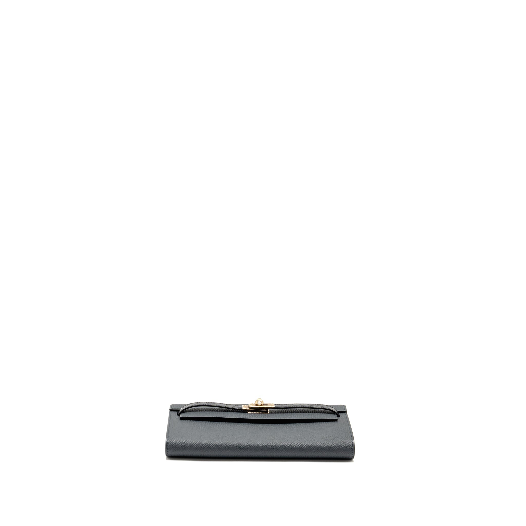 HERMES KELLY TO GO ALLIGATOR TOUCH EPSOM GRIS MISTY LGHW
