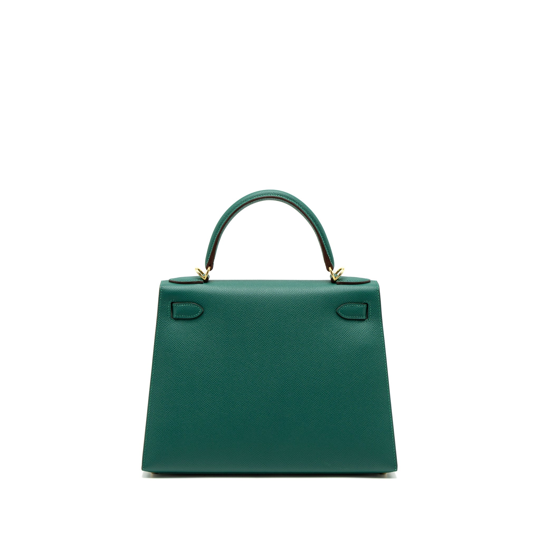 HERMES KELLY 28 SPECIAL ORDER EPSOM MALACHITE/GRIS ASPHALTE GHW