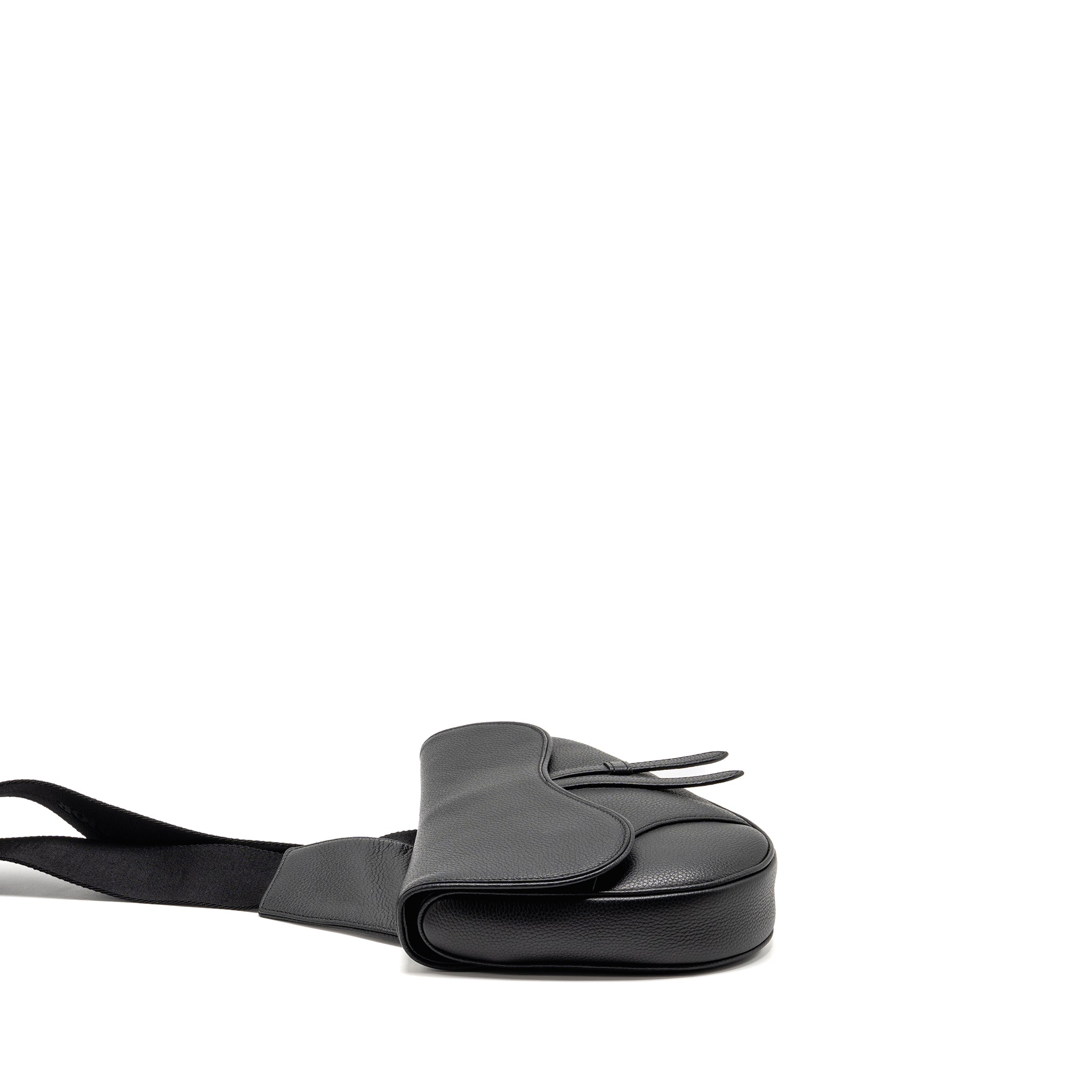 DIOR HOMME SADDLE BAG CALFSKIN BLACK SHW