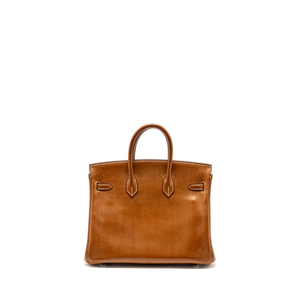 HERMES BIRKIN 25 BARENIA FAUBOURG FAUVE SHW