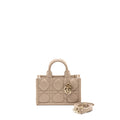 DIOR DIORAMOUR MINI DIOR BOOK TOTE MACROCANNAGE CALFSKIN POWDER BEIGE LGHW