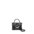 HERMES KELLY DOLE PICTO EPSOM GRIS MISTY/BLACK/VERT FIZZ/ALEZAN SHW