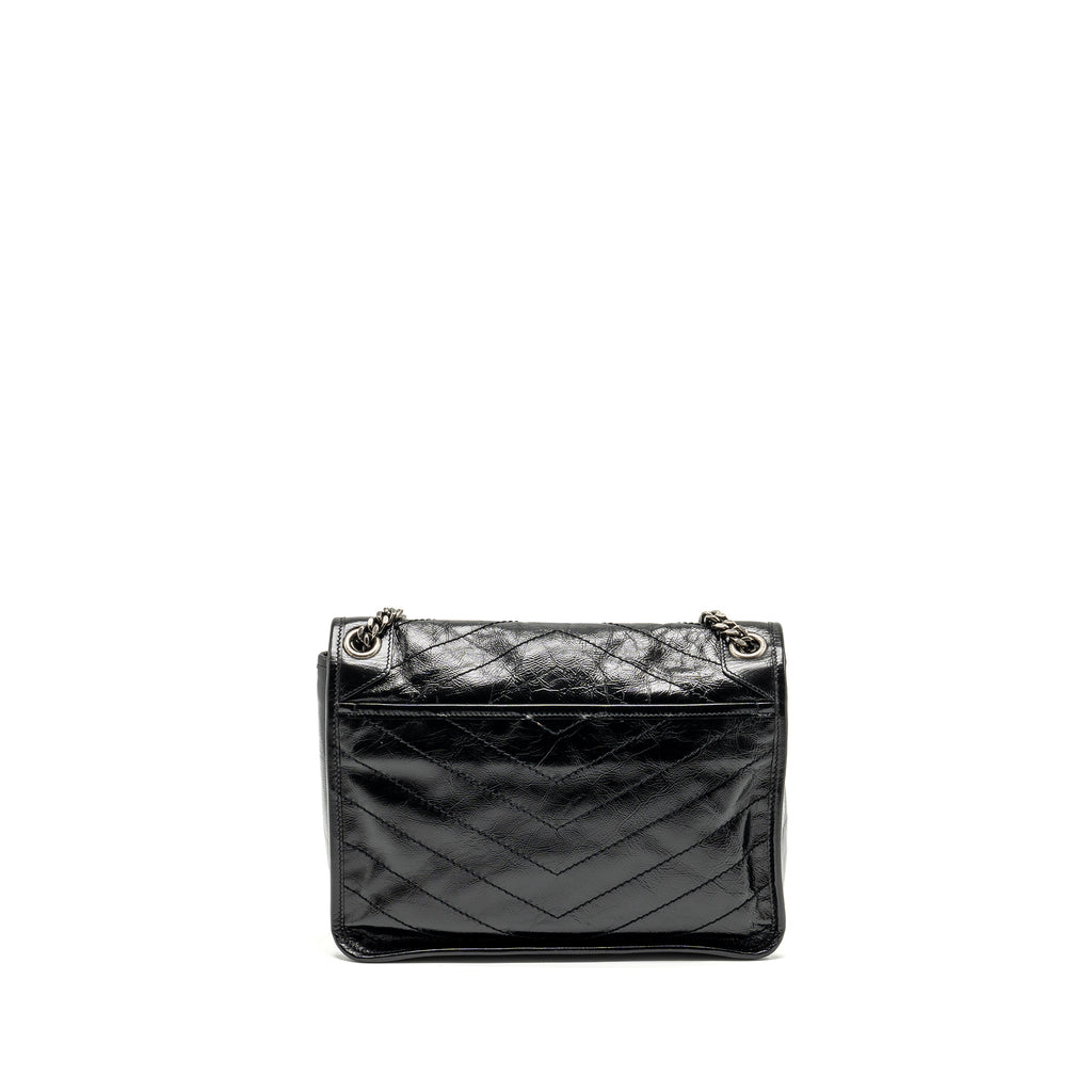 SAINT LAURENT/ YSL MEDIUM NIKI CALFSKIN BLACK SHW