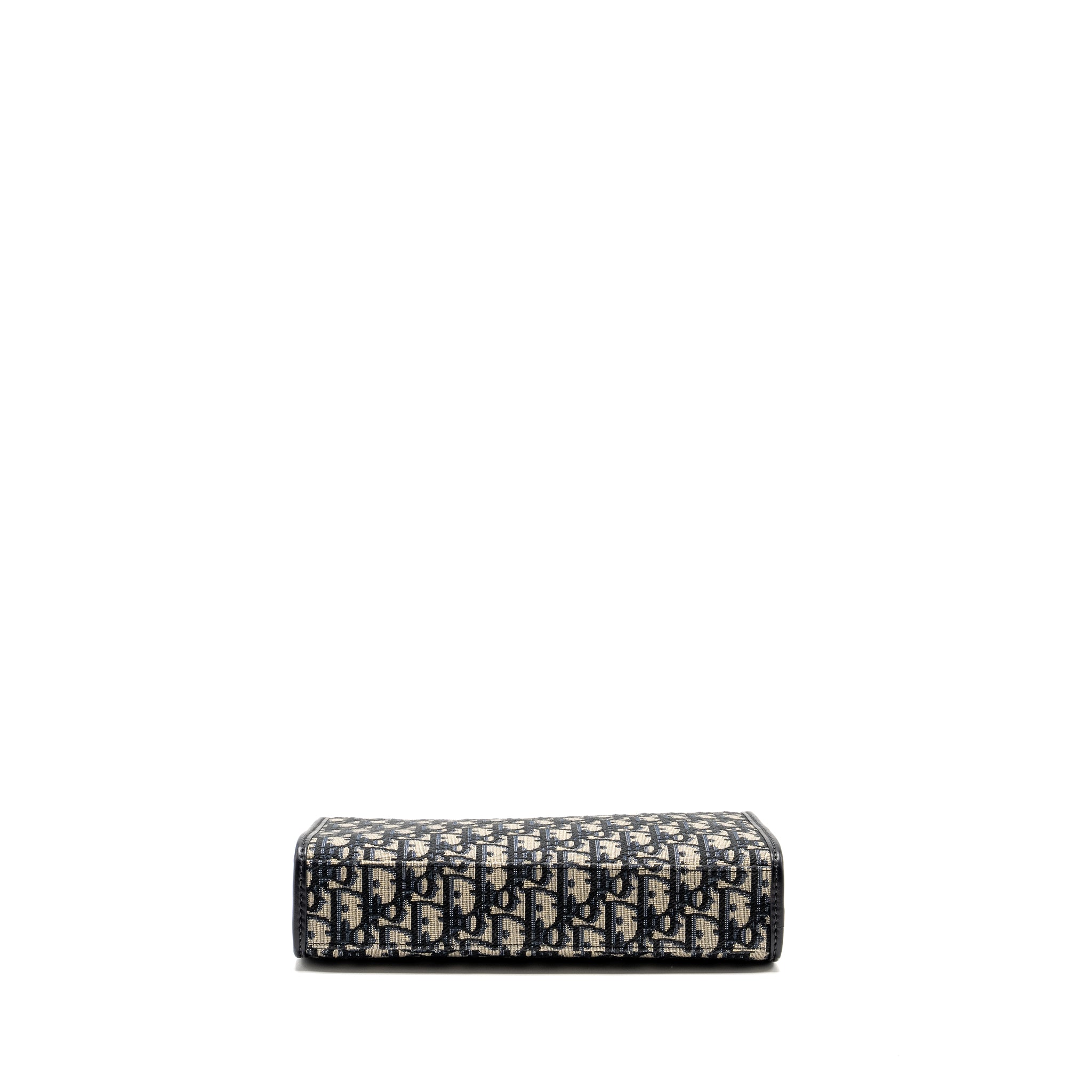 DIOR 30 MONTAIGNE DEA POUCH BLUE OBLIQUE JACQUARD GHW
