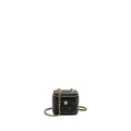 CHANEL MINI VANITY WITH CHAIN CAVIAR BLACK LGHW (MICROCHIP)