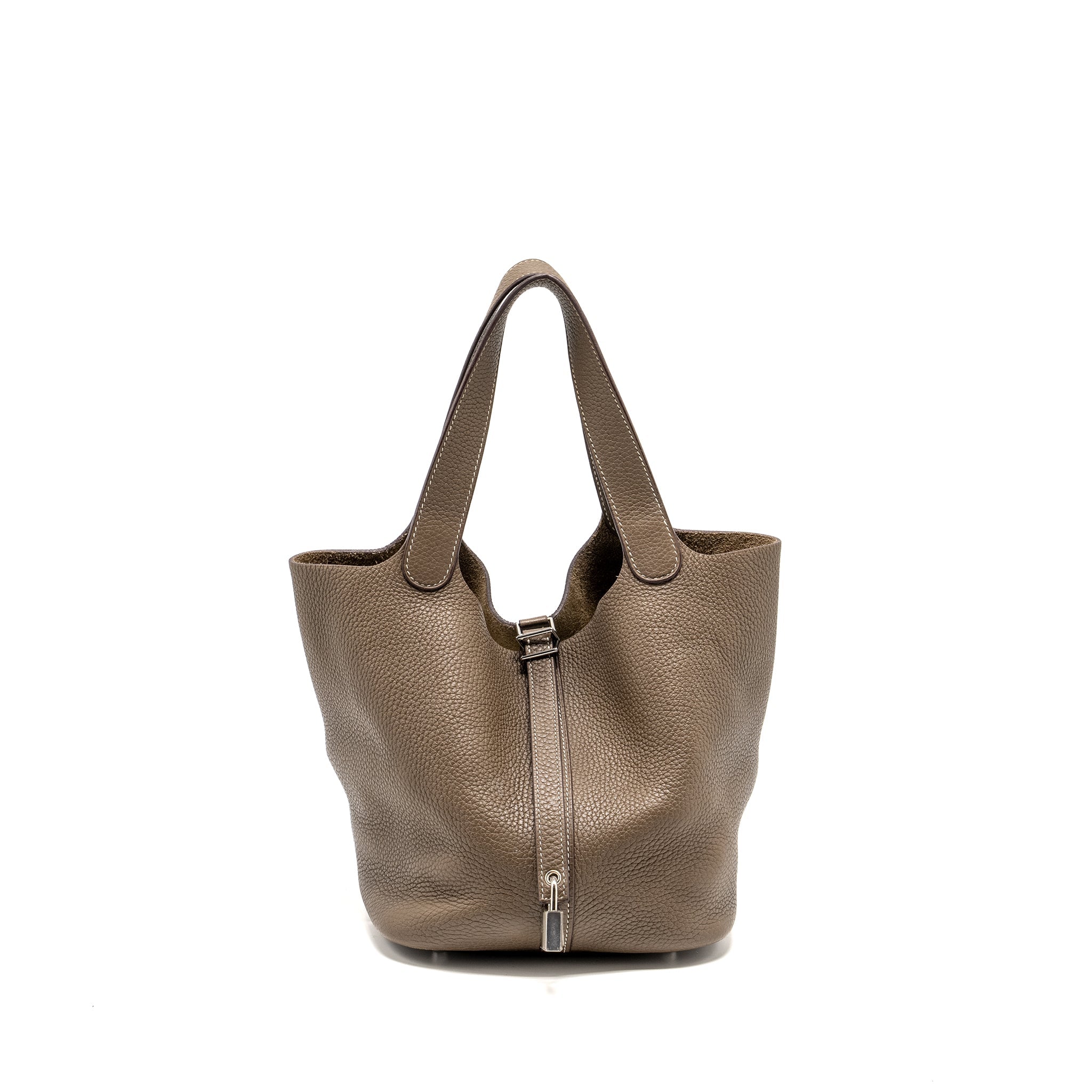 HERMES PICOTIN 22 LOCK BAG CLEMENCE ETOUPE SHW