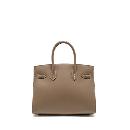 HERMES BIRKIN 30 SELLIER EPSOM ETOUPE GHW